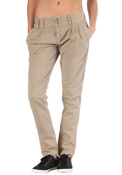 Mazine Polinas - Khaki/Beige Donna Accogliente Pantaloni (Z1279)
